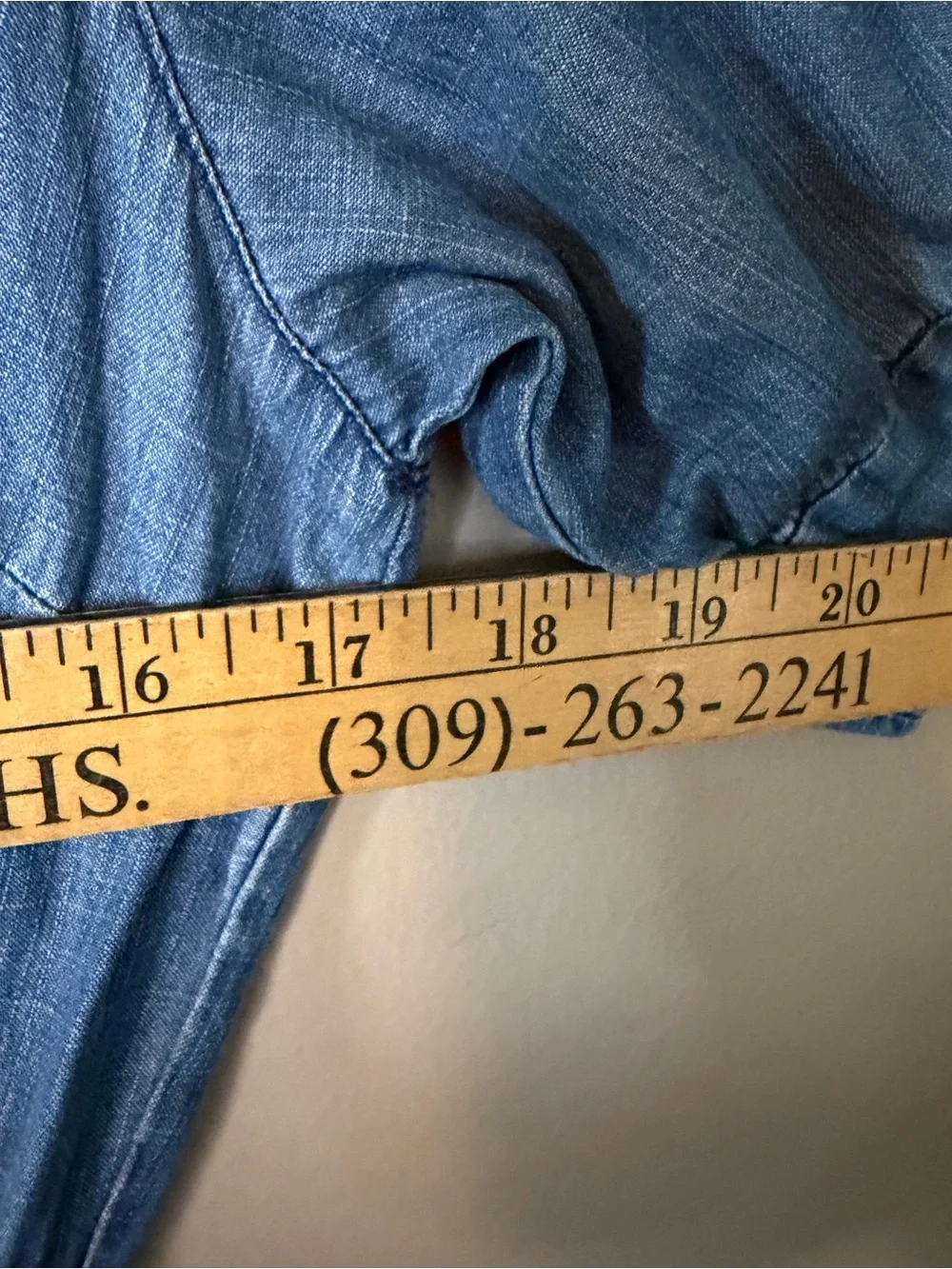 J. Crew Denim chambray Button-Front Shirt Dress in Blue 2